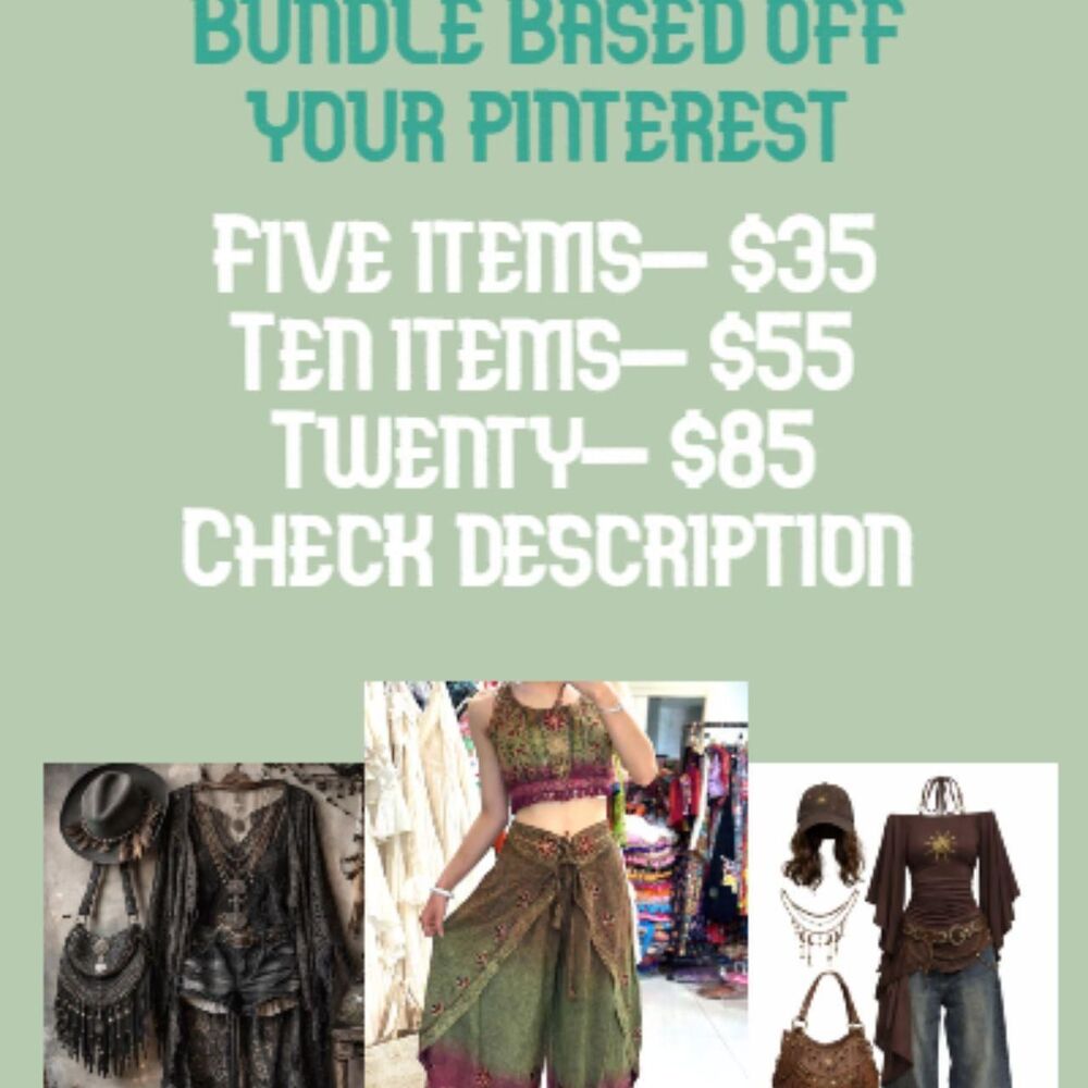 Pinterest Board Clothing Bundle!